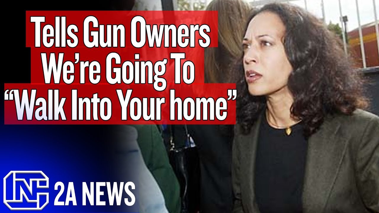 Resurfaced Video of Kamala Saying WE'RE GOING TO WALK INTO YOUR HOME and Check Your Guns!