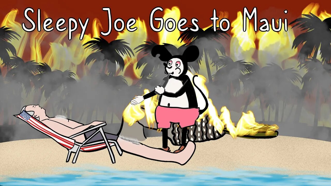 Sleepy Joe Goes To Maui