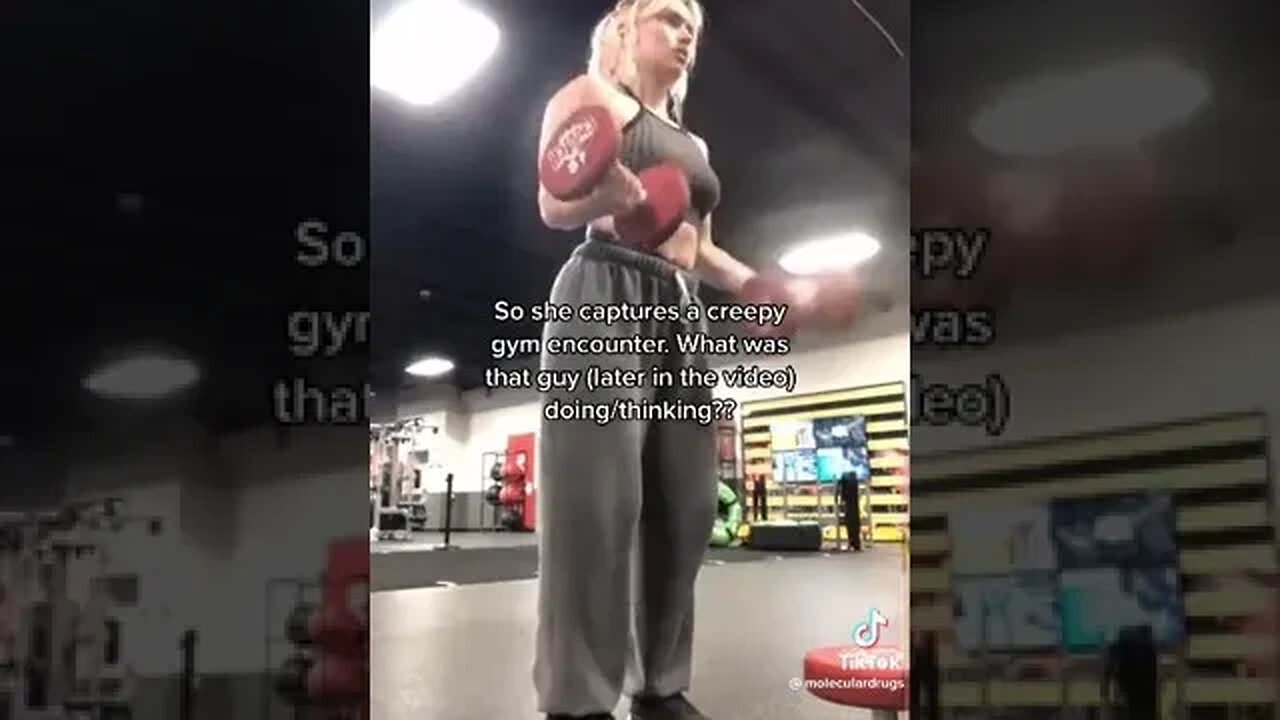 Creep in the gym #blackpill