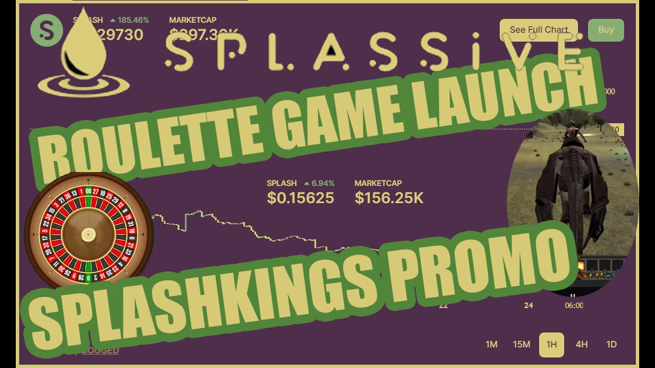 SPLASH ROULETTE GAME LAUNCHING NEXT WEEK AND NOW ITS TIME FOR SPLASHKINGS BETA TESTER PROMO