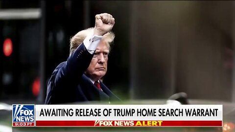 Awaiting releasing of TRUMP home search warrant