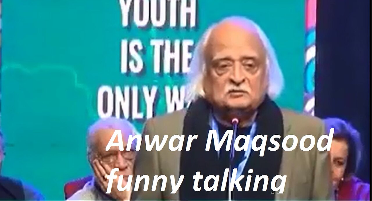 Anwar maqsood Funny talking