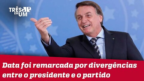 Bolsonaro oficializará filiação do PL nesta terça