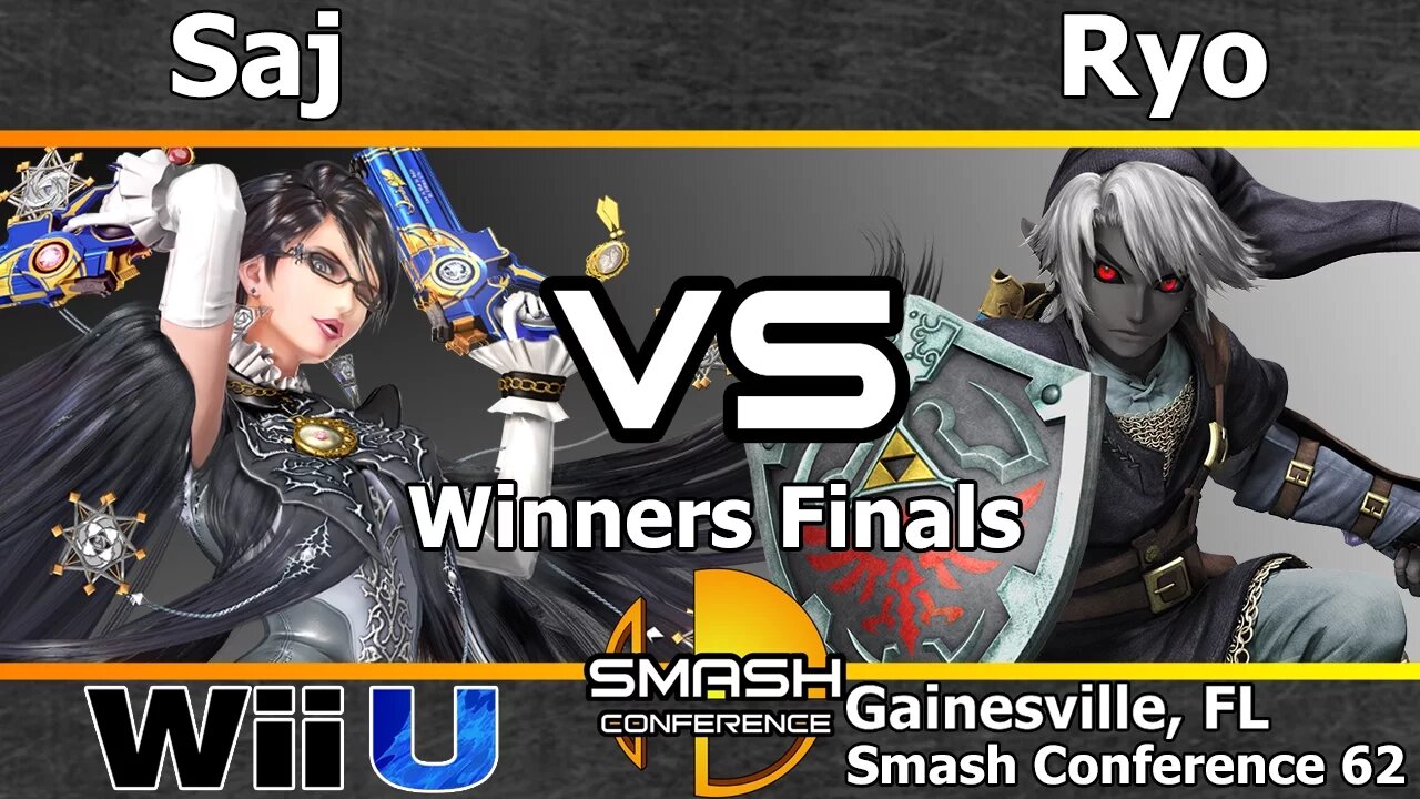 Saj (Bayonetta) vs. MVG|Ryo (Corrin, Link, Falcon) - Winners Finals - SC62