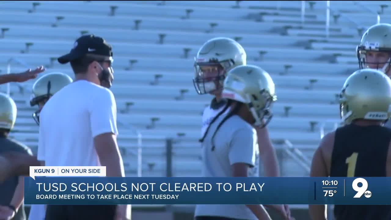 TUSD schools not yet cleared to play