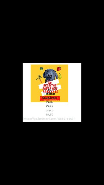 My project 1 1 50 receitas saudaveis pra caes #shorts