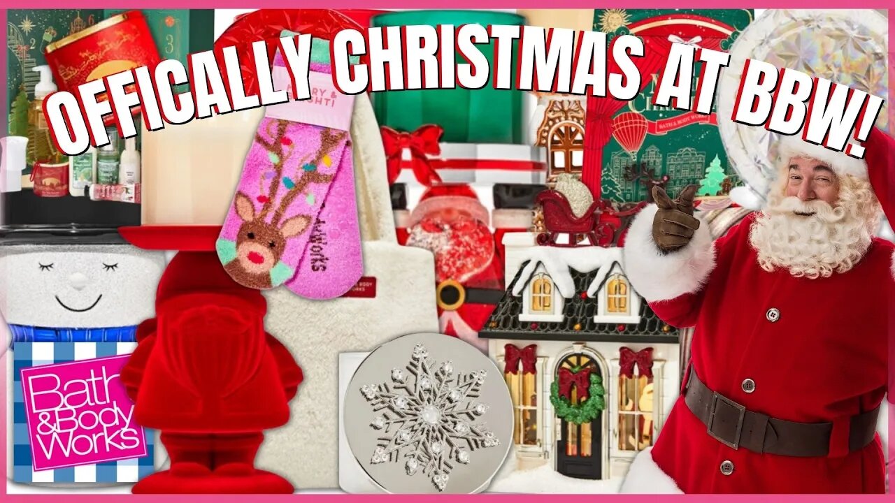 ALL CHRISTMAS ONLINE NOW! | Magic of Christmas | Bath & Bodyworks | #bathandbodyworks #christmas