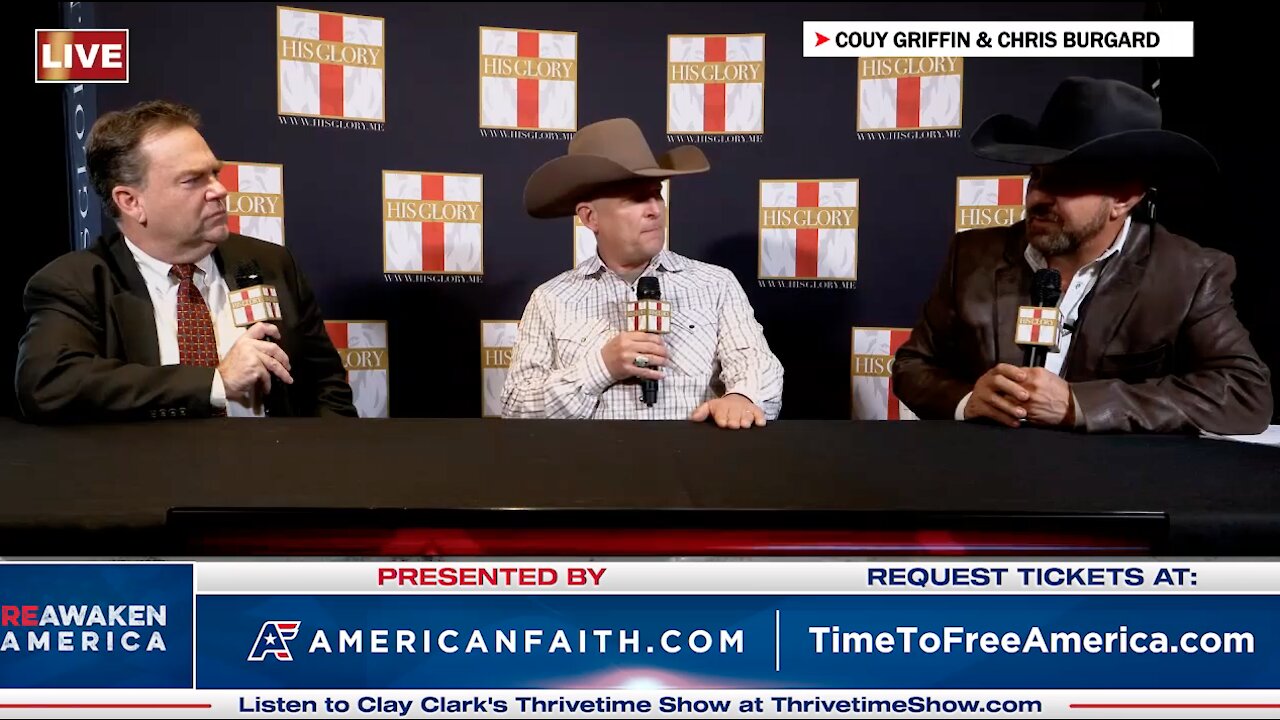 Couy Griffin & Chris Burgard | ReAwaken America Tour Dallas