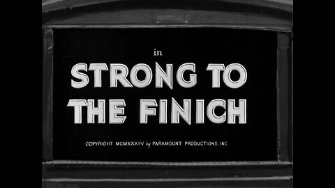 Popeye The Sailor - Strong To The Finich (1934)