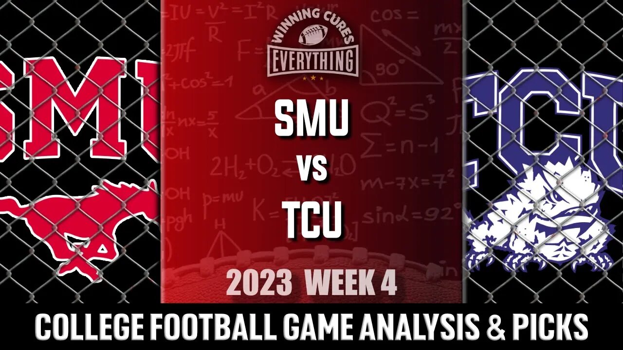 SMU vs TCU Picks & Prediction Against the Spread 2023 College Football Analysis