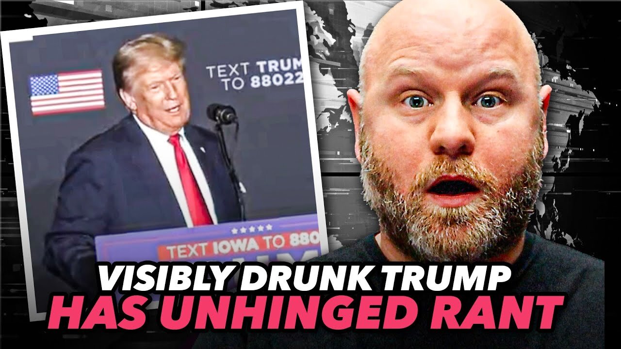 VISIBLY DRUNK DONALD TRUMP GOES ON BIZARRE RANT ABOUT SHARKS
