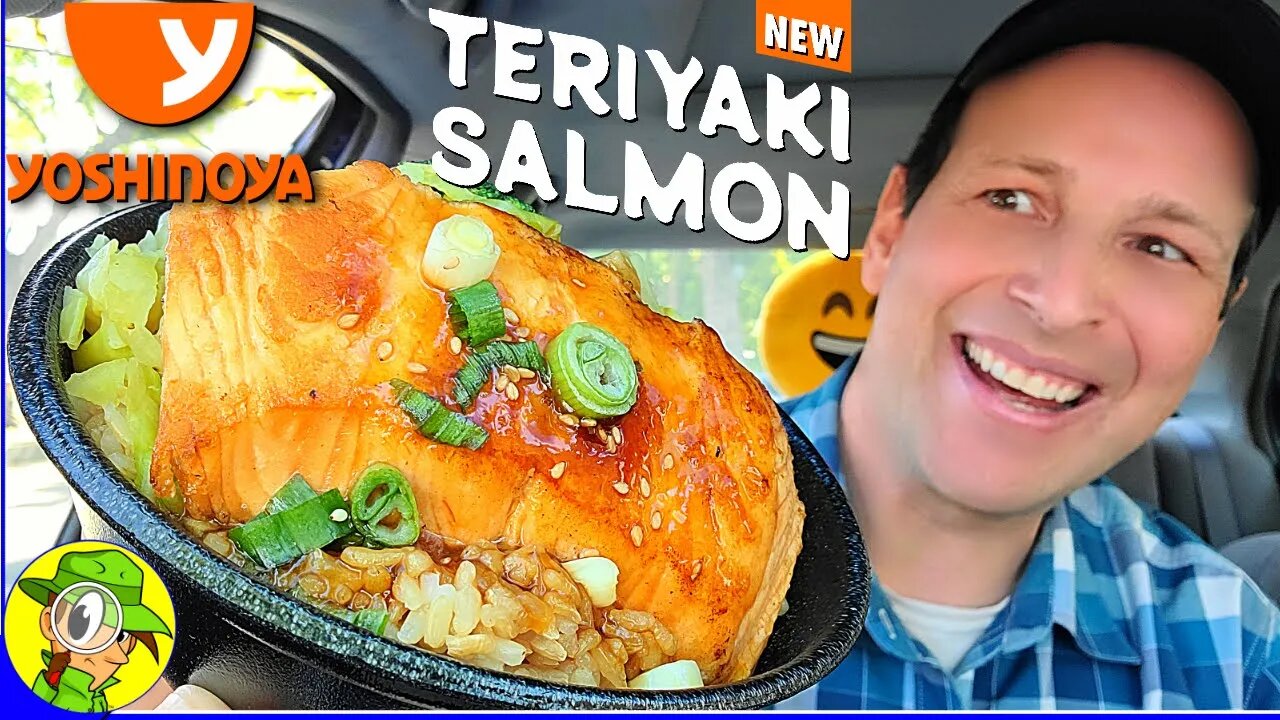 Yoshinoya® 🇯🇵 GRILLED TERIYAKI GLAZED SALMON Review ♨️🍣 Peep THIS Out! 🕵️‍♂️