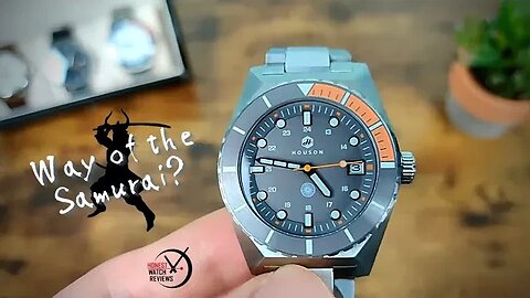 AMWG Houson Samurai 🇯🇵 Dawn Grey Microbrand Honest Watch Review #HWR