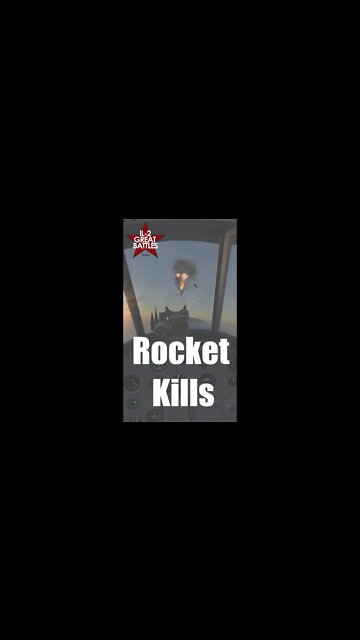 Rockets vs. Ju52 Formation | IL-2 Great Battles VR #shorts