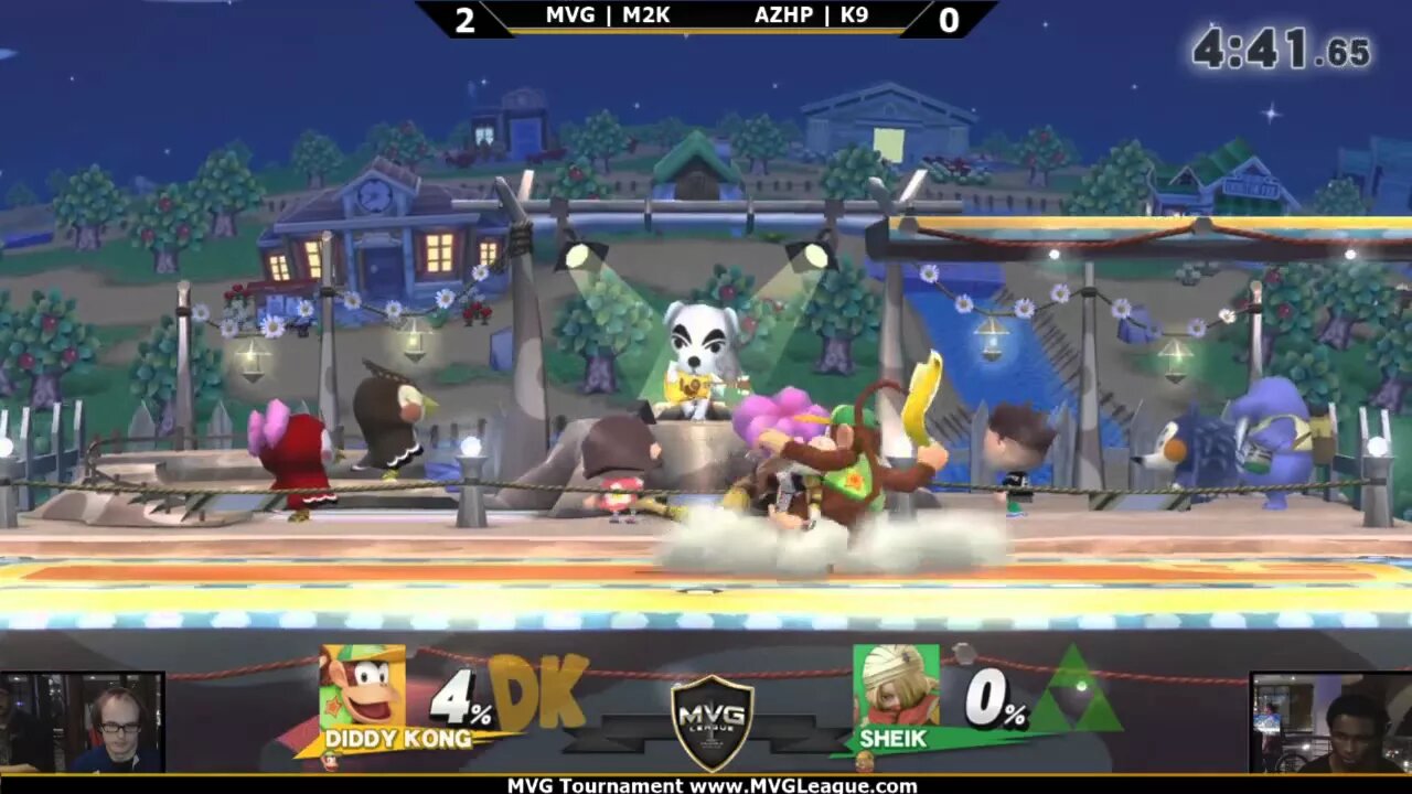 MVG Tournament WS: MVG | Mew2king (Diddy Kong) vs. AZHP | K9 (Sheik)