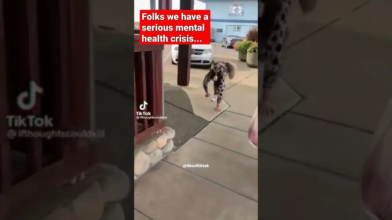 Folks we have a serious mental health crisis...