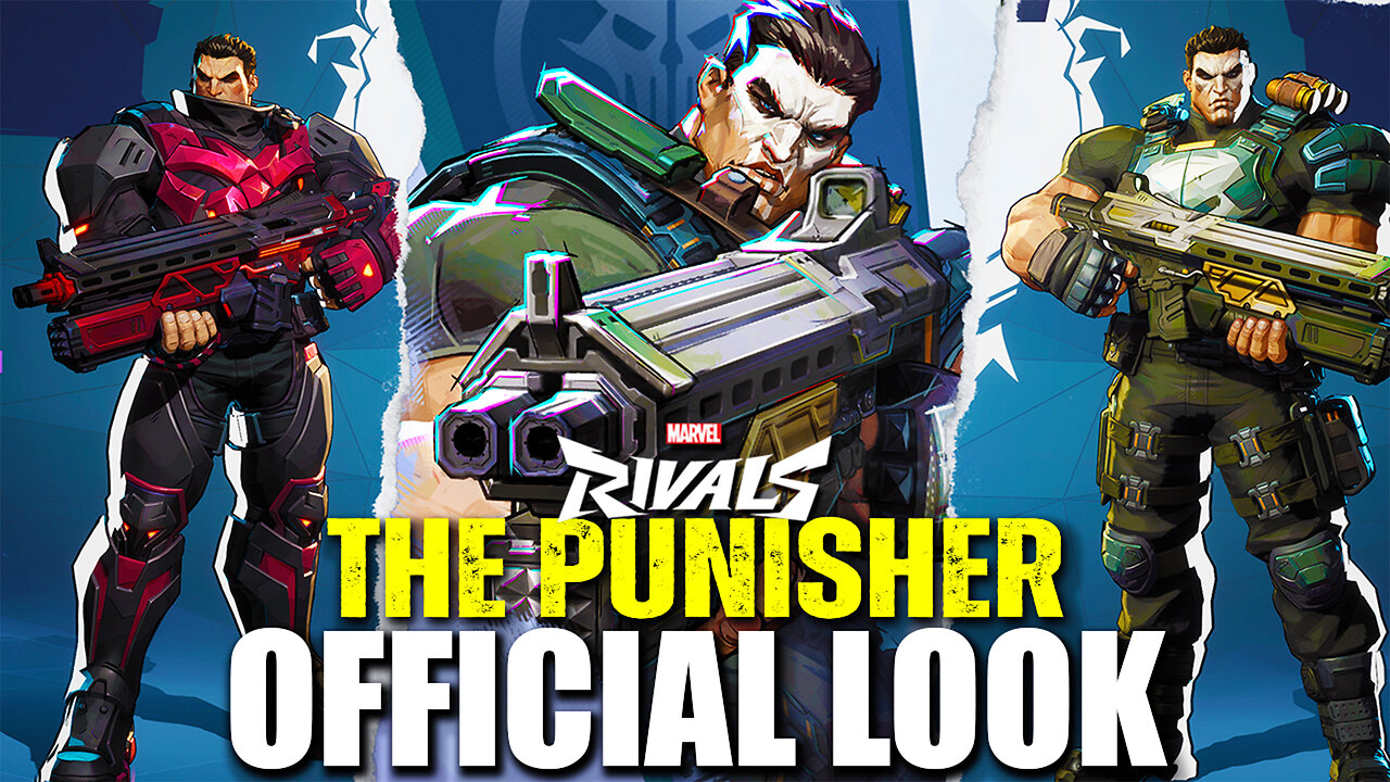 Frank C. "The Punisher" ● All Skills, Ultimate, Lore, Skins & Challenges Showcase (Marvel Rivals)