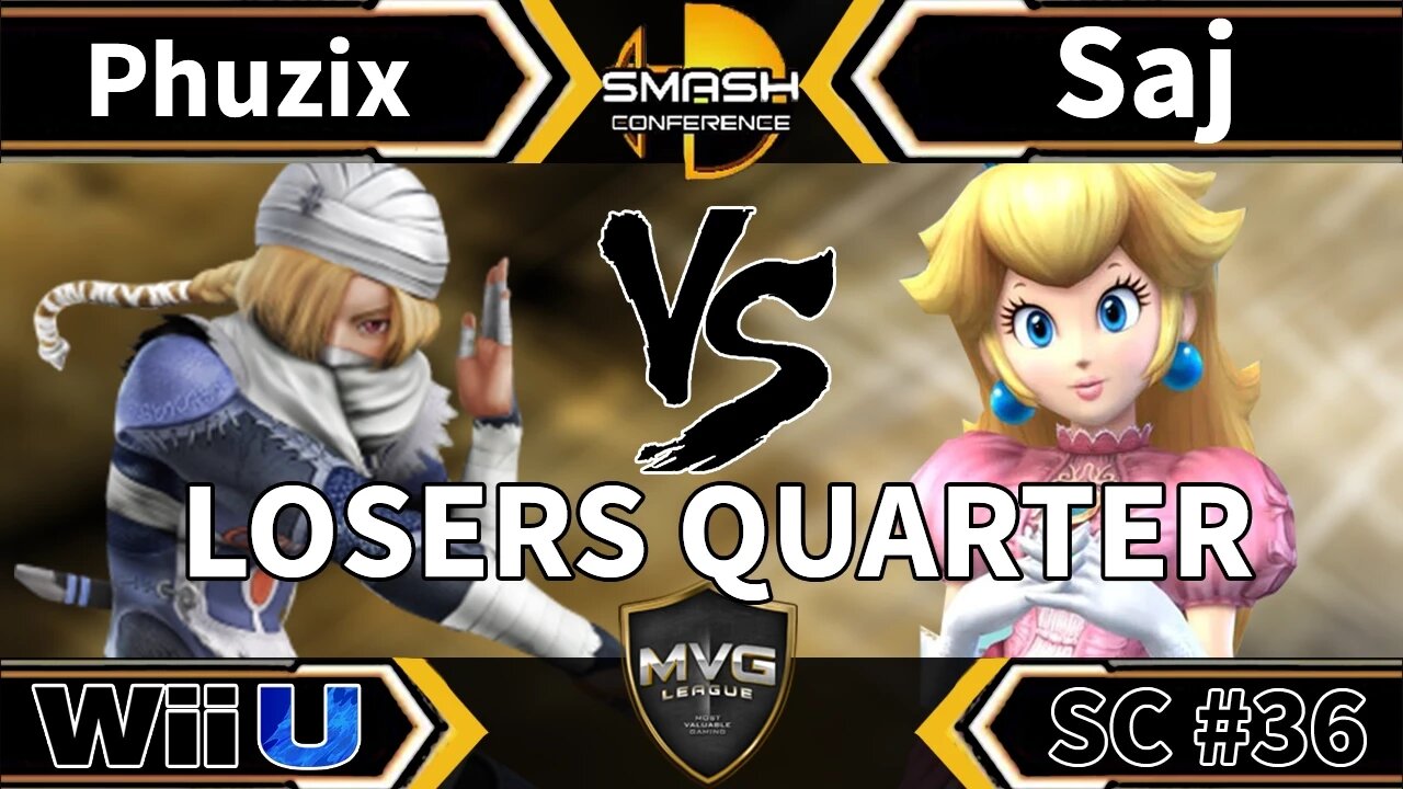 STVG|Phuzix vs Saj - Losers Quarters - Smash Conference 36