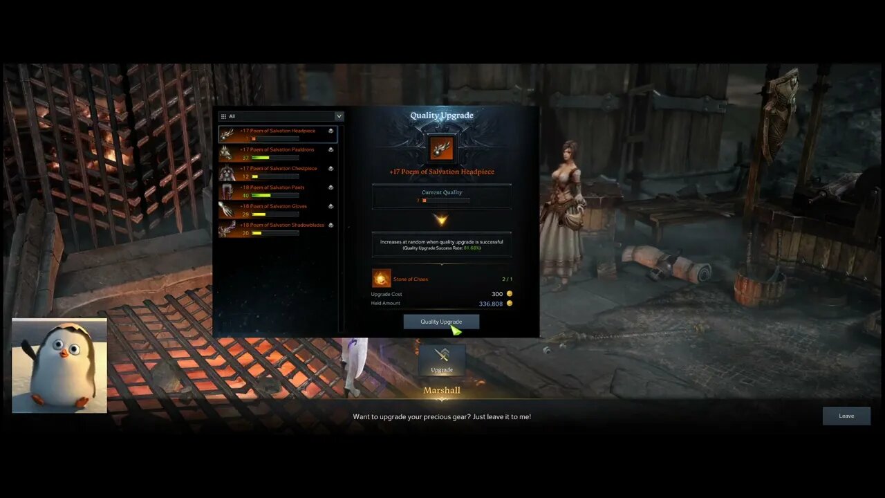 I got 2 chances for Quality Upgrades! Does it still suck!