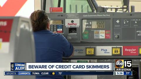 More credit card skimmers found around the Valley