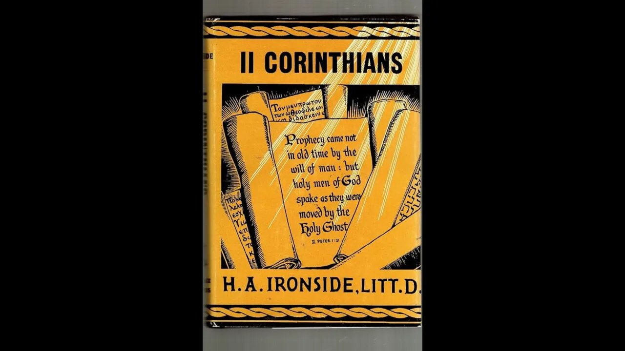 Addresses on the Second Epistle to the Corinthians Lecture VII, The Gospel Ministry