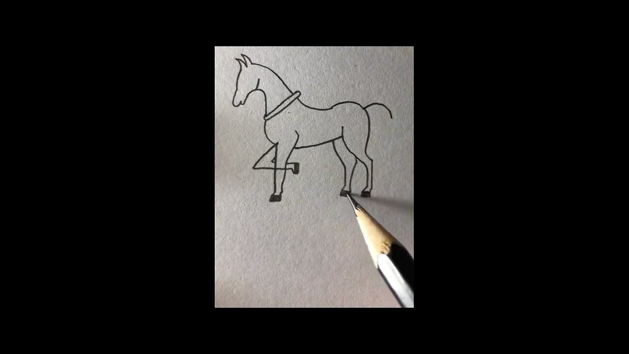 Drawing of hours for kids
