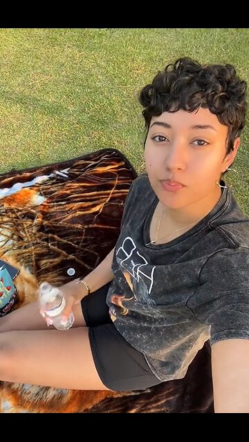 Back at the park again, you coming? 🥹