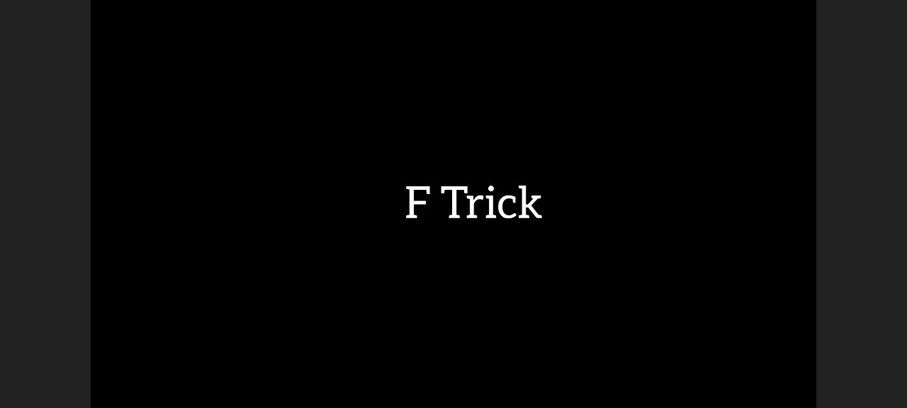 Asmr Story F Trick