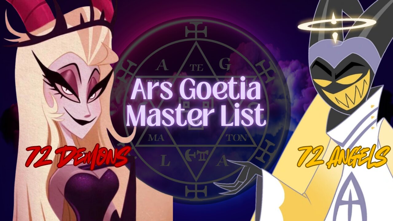 ALL 72 Goetian Demons & Angels Explained! #masterlist