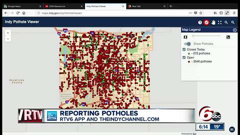 Indy crews have filled 27,000 potholes so far in 2018