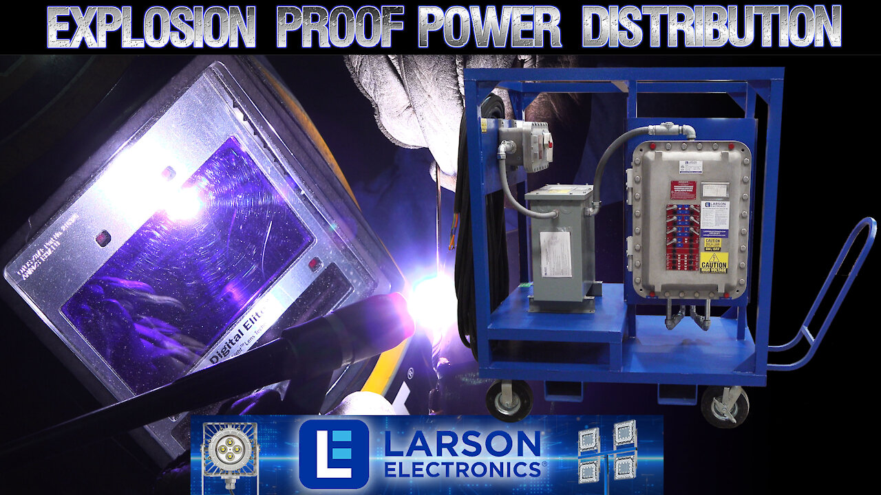 Explosion Proof Portable Power Distribution System for Plant Turnarounds & Construction Sites