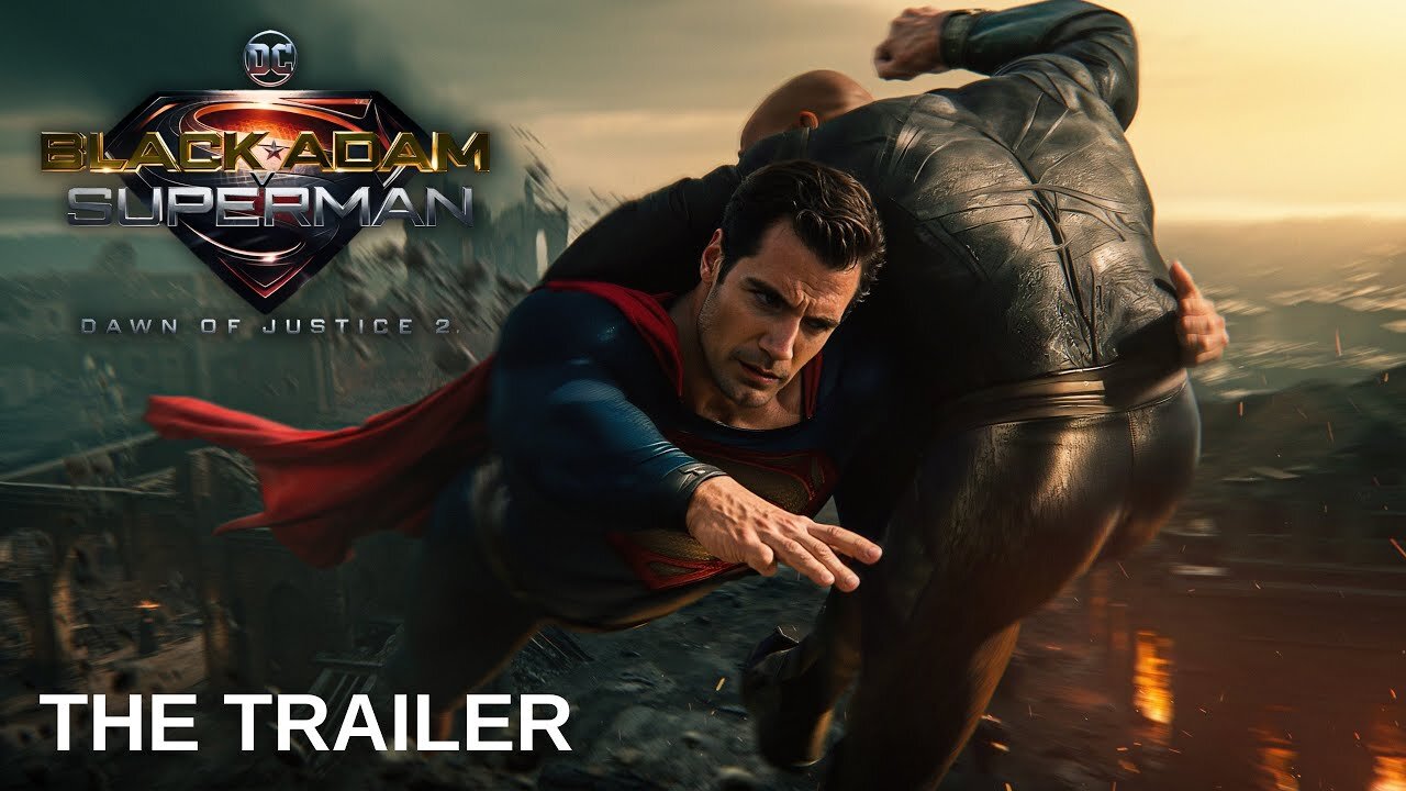 Black Adam V Superman: Dawn of Justice 2 | The Trailer | Dwayne Johnson, Henry Cavill