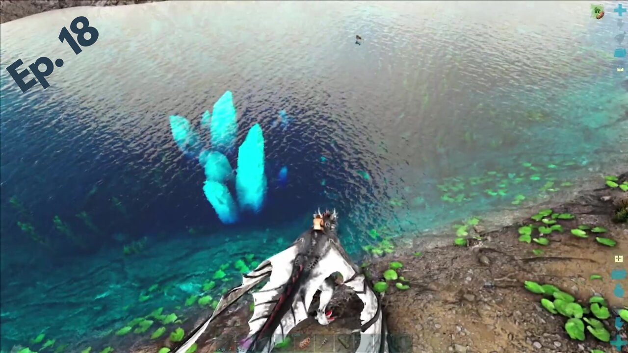 Woolly Mammoths Are Terrifying. ARK Crystal Isles Ep. 18