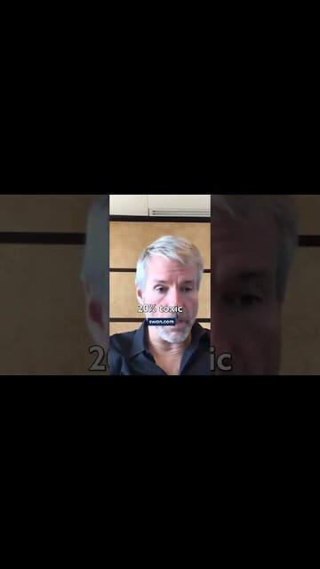 Michael Saylor: Toxic Money #bitcoin #shorts #money