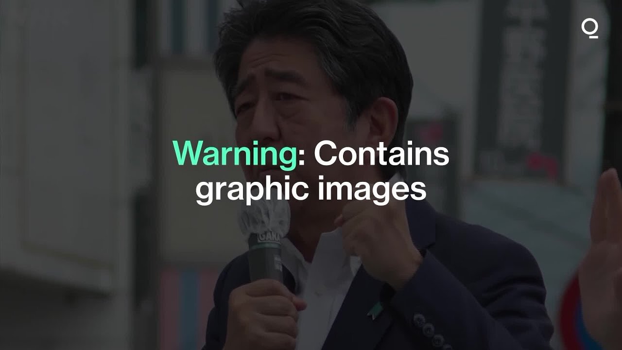 Former Japanese Prime Minister Shinzo Abe Shot Dead During Speech 1080P