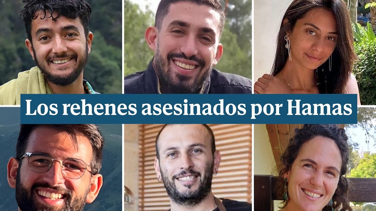 Los 6 rehenes israelíes asesinados por Hamas
