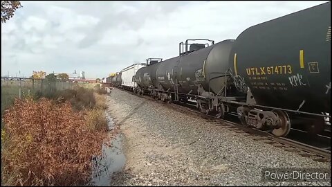 Long Loaded CN Manifest at Valley; Very Fast Manifest Train Through Oshkosh WI-7