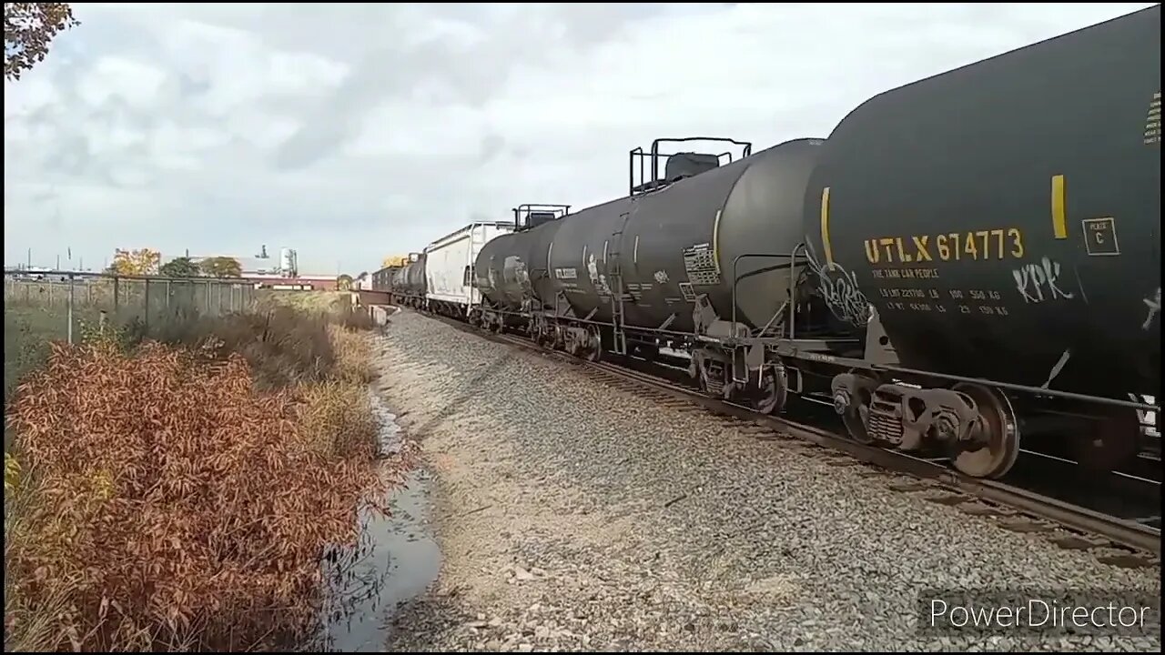 Long Loaded CN Manifest at Valley; Very Fast Manifest Train Through Oshkosh WI-7