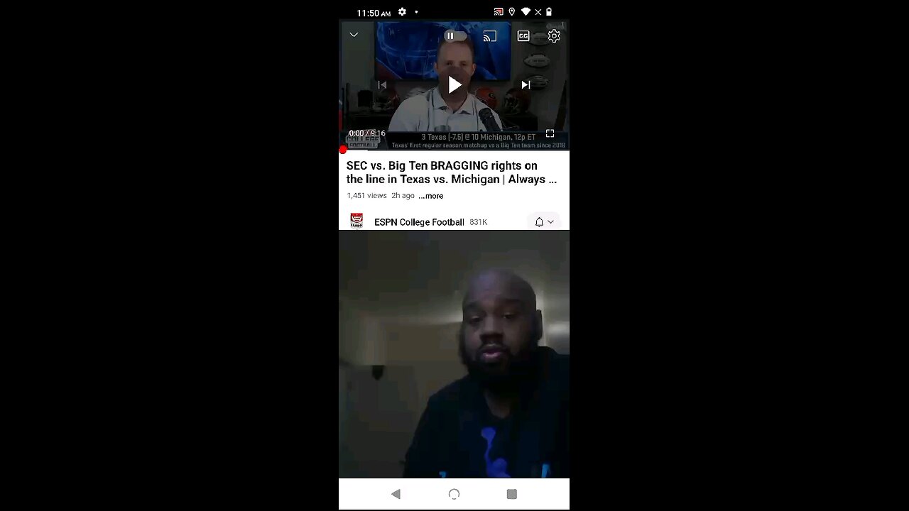 Bragging rights game between Texas and Michigan