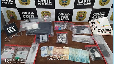 Guanhães: Polícia Civil desarticula suposto grupo ligado ao Tráfico de Drogas.