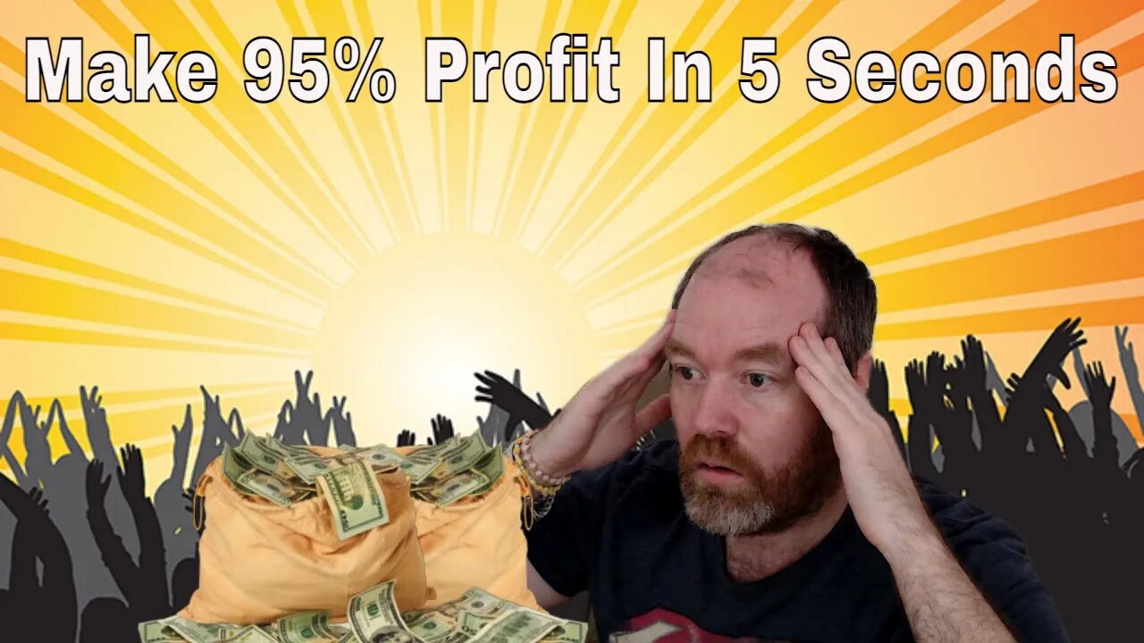 HOW I MADE 95% PROFIT IN 5 SECONDS