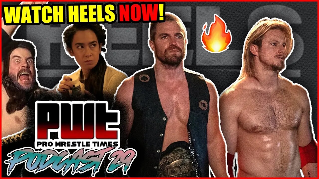 Heels on Starz is an AWESOME Show! (Stephen Amell, CM Punk, AJ Lee)