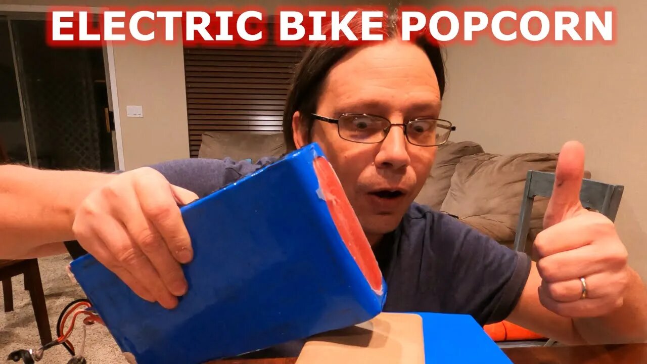 Make Popcorn with eBike Batteries?