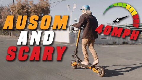 40+ mph Scooter?? // Ausom Gallop Unboxing