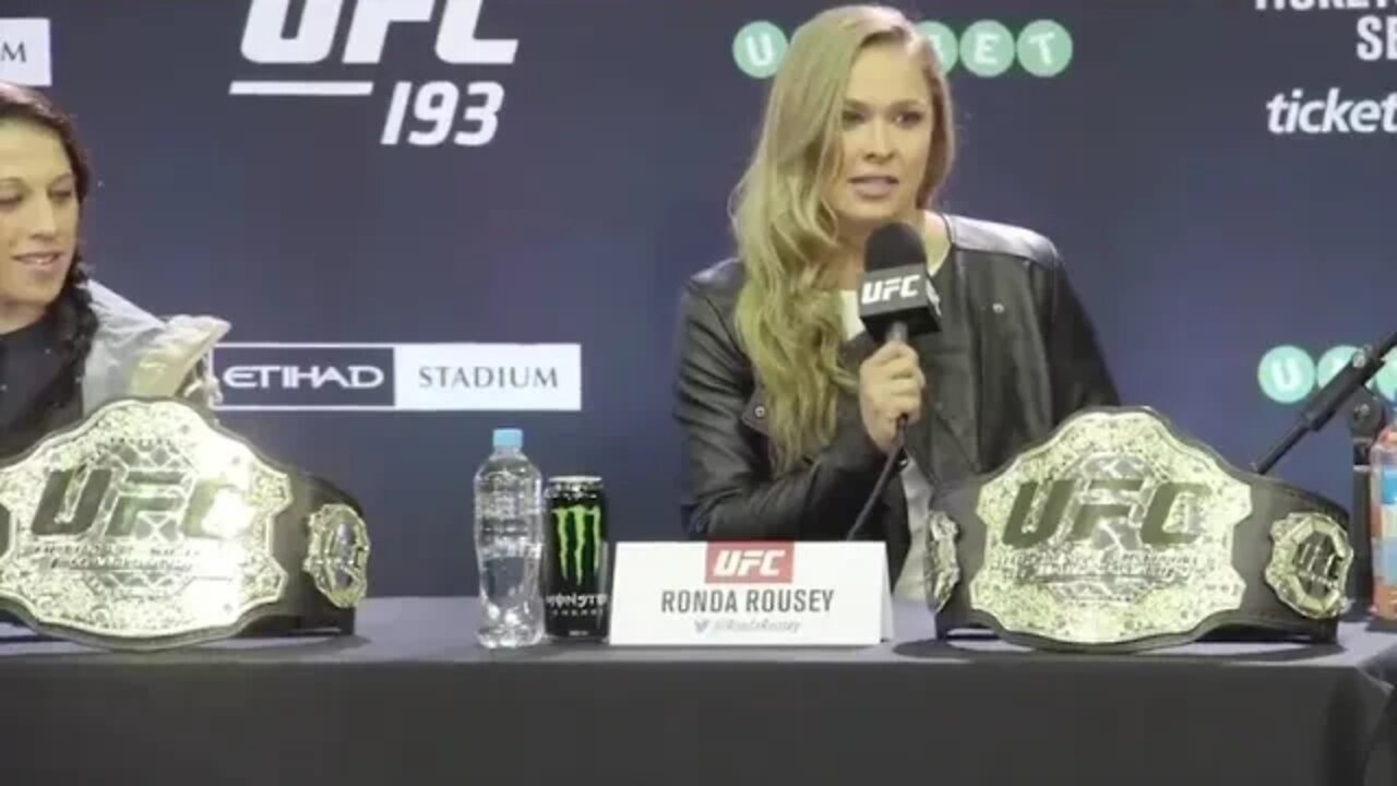 Ronda Rousey Vs Feminist