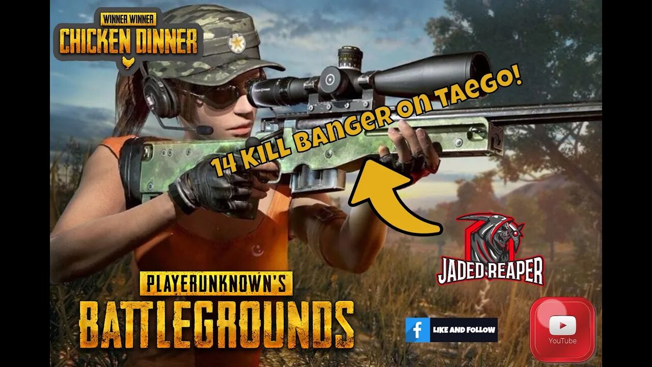 PUBG | 14 Kill Banger on Taego Chicken Dinner! | Xbox Series X