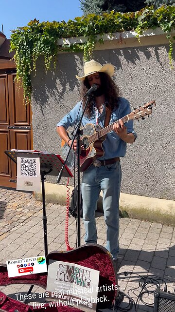 These are real musical artists … live