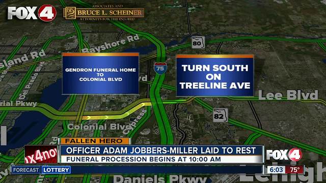 Details on funeral procession for Officer Jobbers-Miller