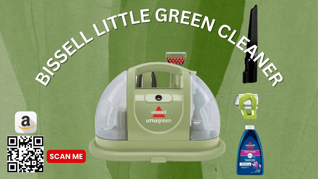 BISSELL Little Green Cleaner: Best Portable Carpet Cleaner"