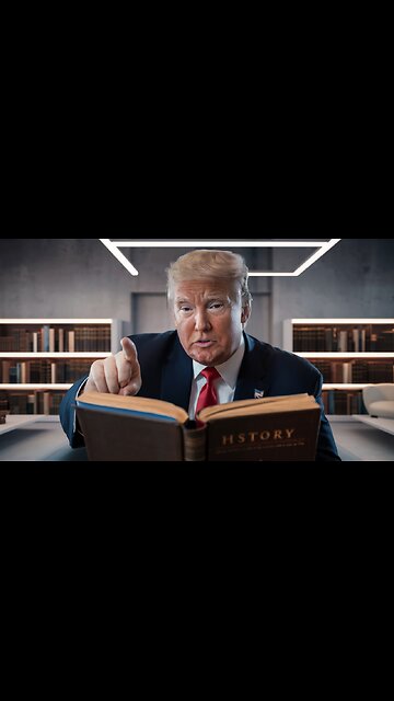 Donald Trump acknowledges the truth about America and its history